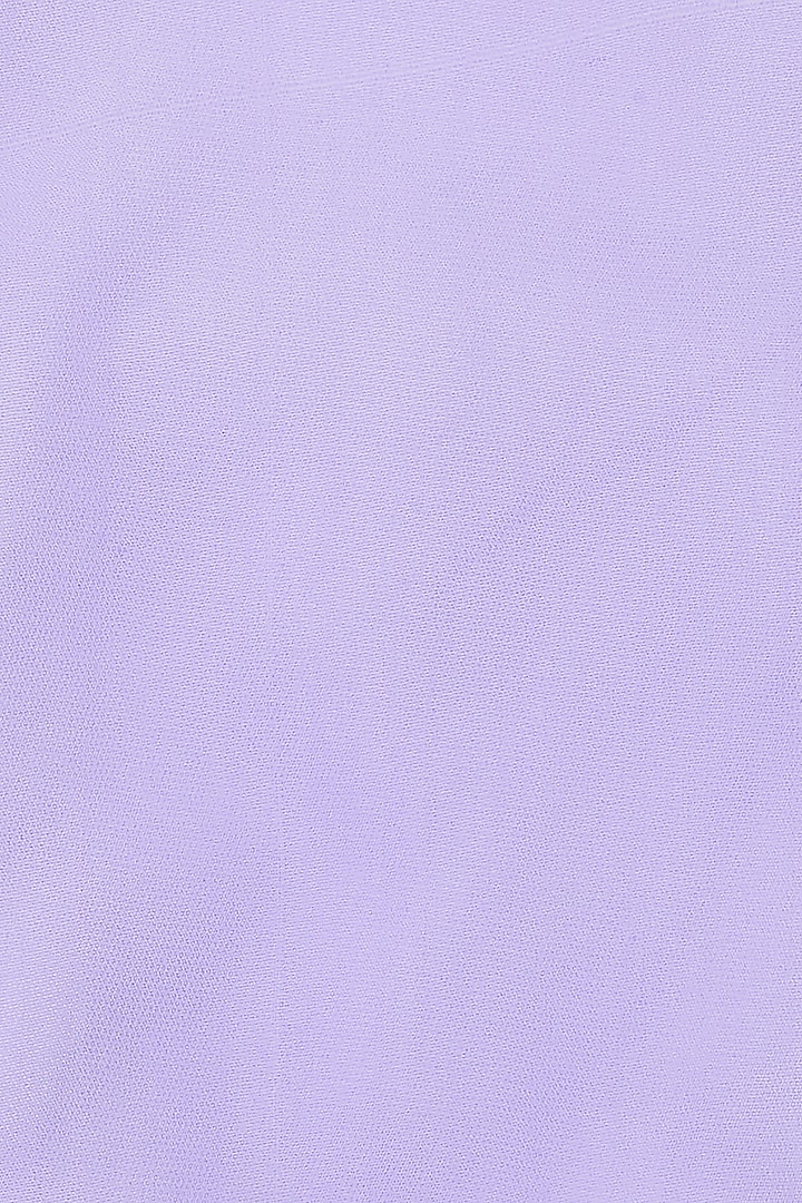 Lilac Tulle Lehenga Set For Girls by Phatakaa Mini at Pernia's Pop Up Shop