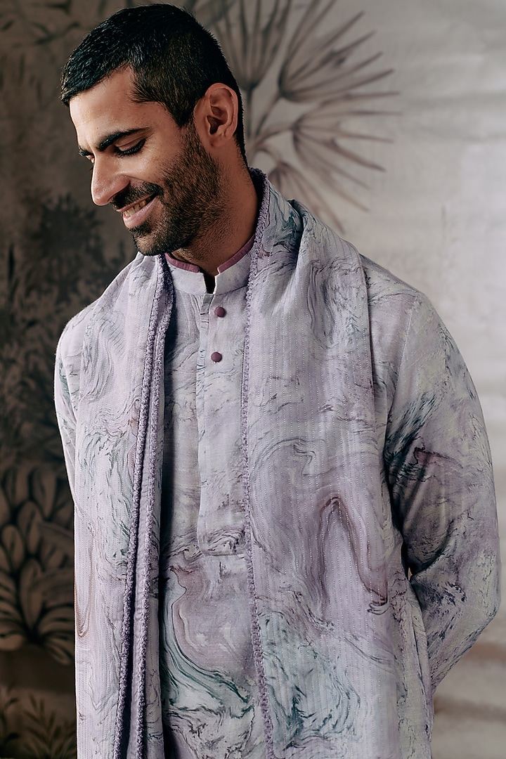 Multi-Colored Cotton Printed Stole by Philocaly at Pernia's Pop Up Shop