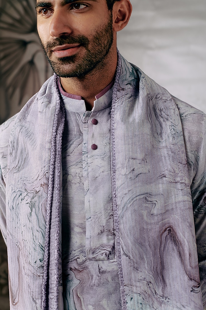 Multi-Colored Cotton Printed Stole by Philocaly at Pernia's Pop Up Shop