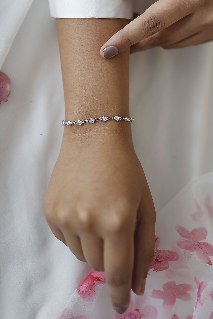 Gold Plated Stone & Pearl Bracelet by Do Taara at Pernia's Pop Up Shop