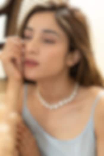 Gold Plated Kundan Polki Necklace by Do Taara at Pernia's Pop Up Shop