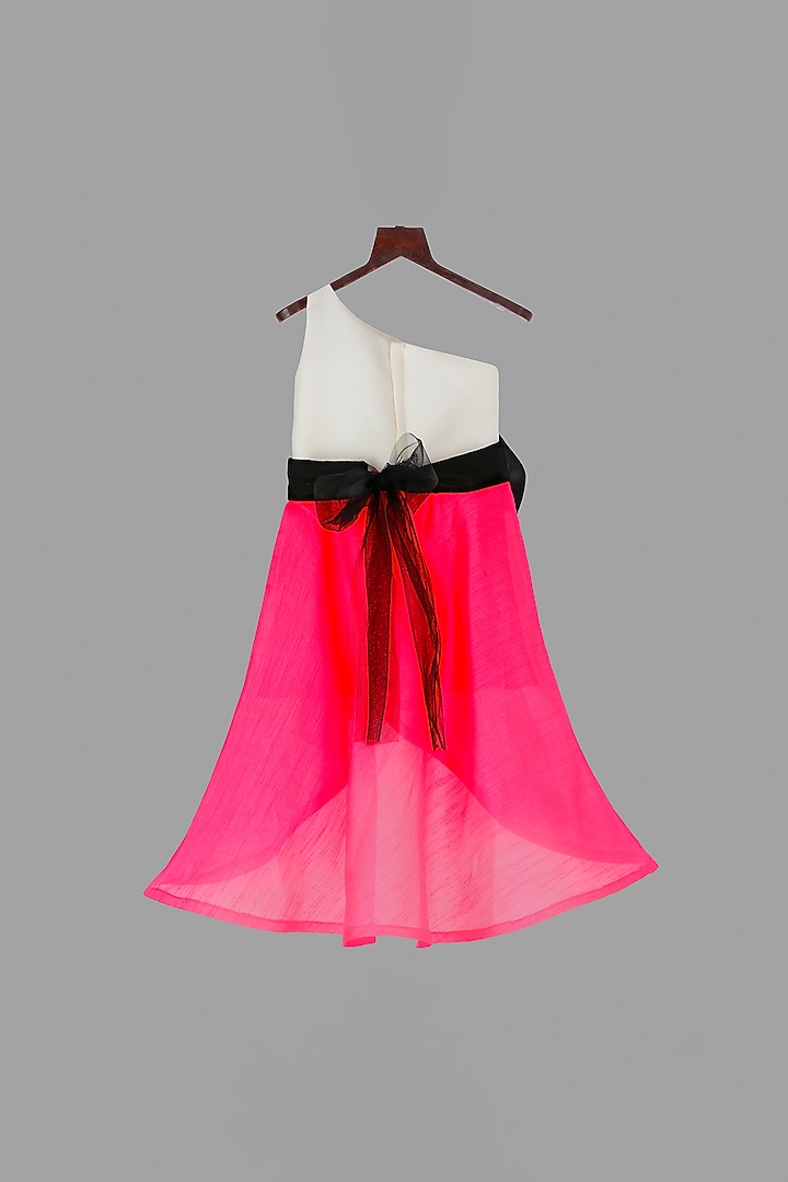 Pink Embellished Gown For Girls by Pink Cow at Pernia's Pop Up Shop