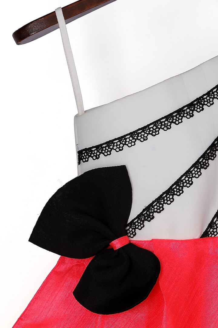 Pink Embellished Gown For Girls by Pink Cow at Pernia's Pop Up Shop