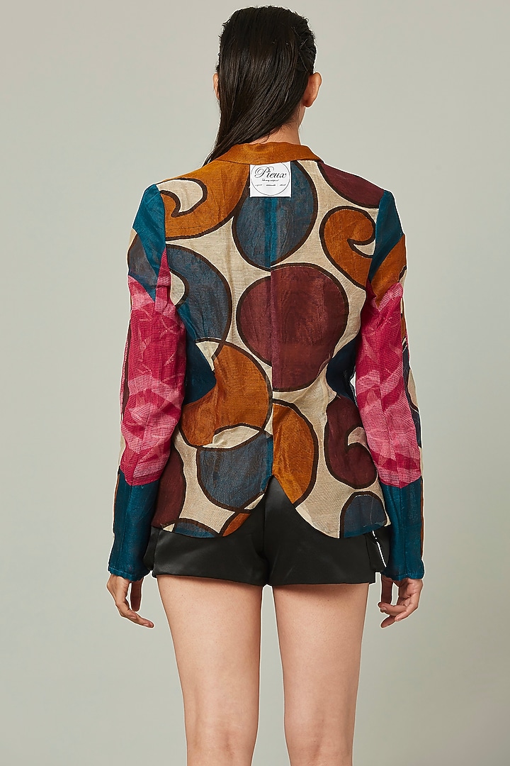 Multi-Colored Reversible Blazer by Pieux at Pernia's Pop Up Shop