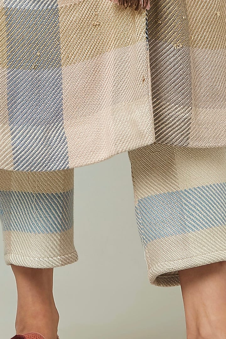 Multi-Colored Trench Coat by Pieux at Pernia's Pop Up Shop