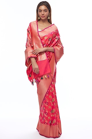 banaras fashion sarees & dress materials Pure Kora Tissue Handloom Banarasi Dress material — The Handlooms