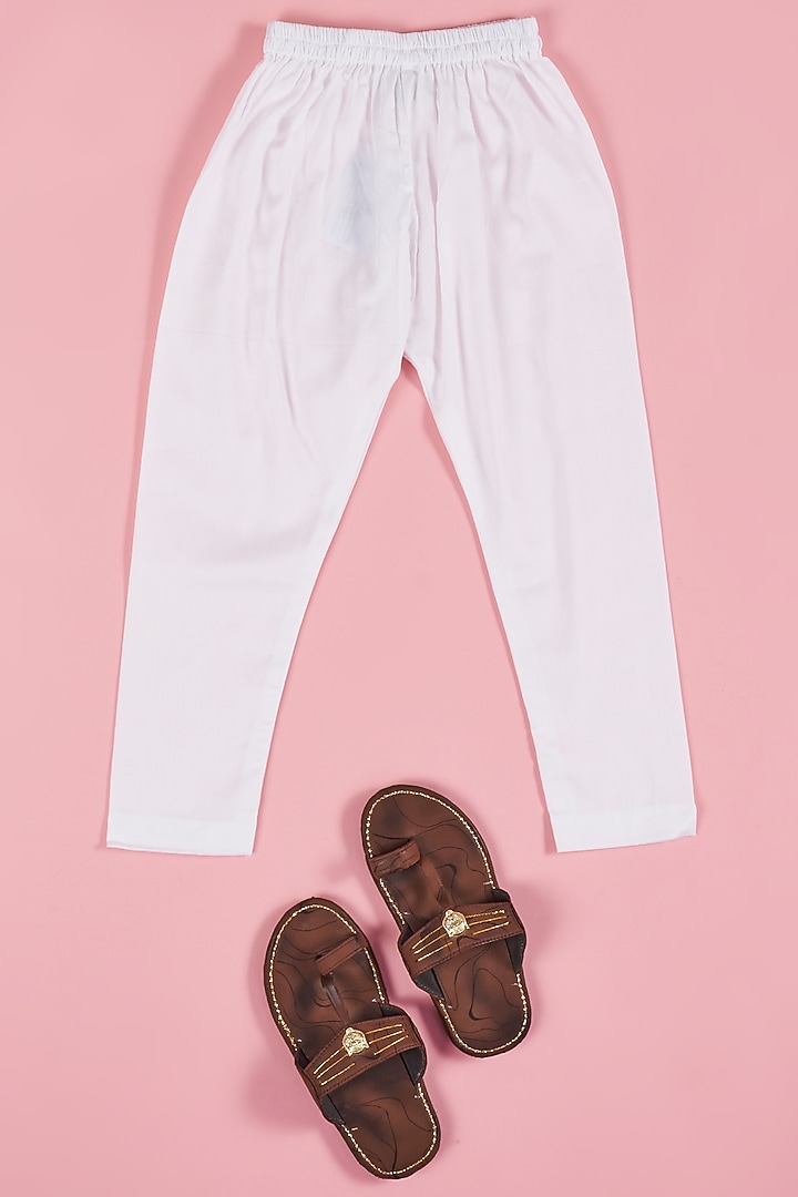 Grey Silk Blend Kurta Set With Nehru Jacket For Boys by The Plum Bum at Pernia's Pop Up Shop