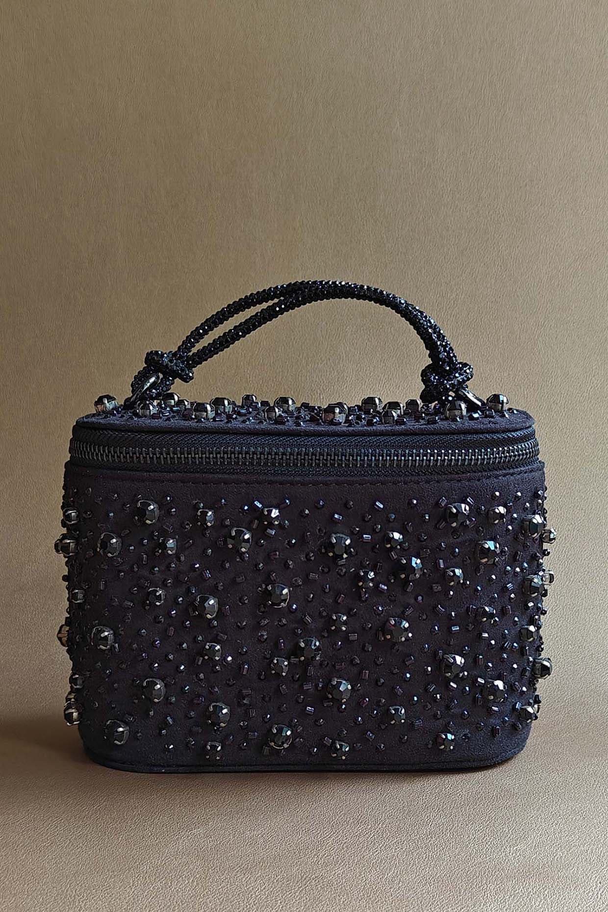 Black discount vanity bag