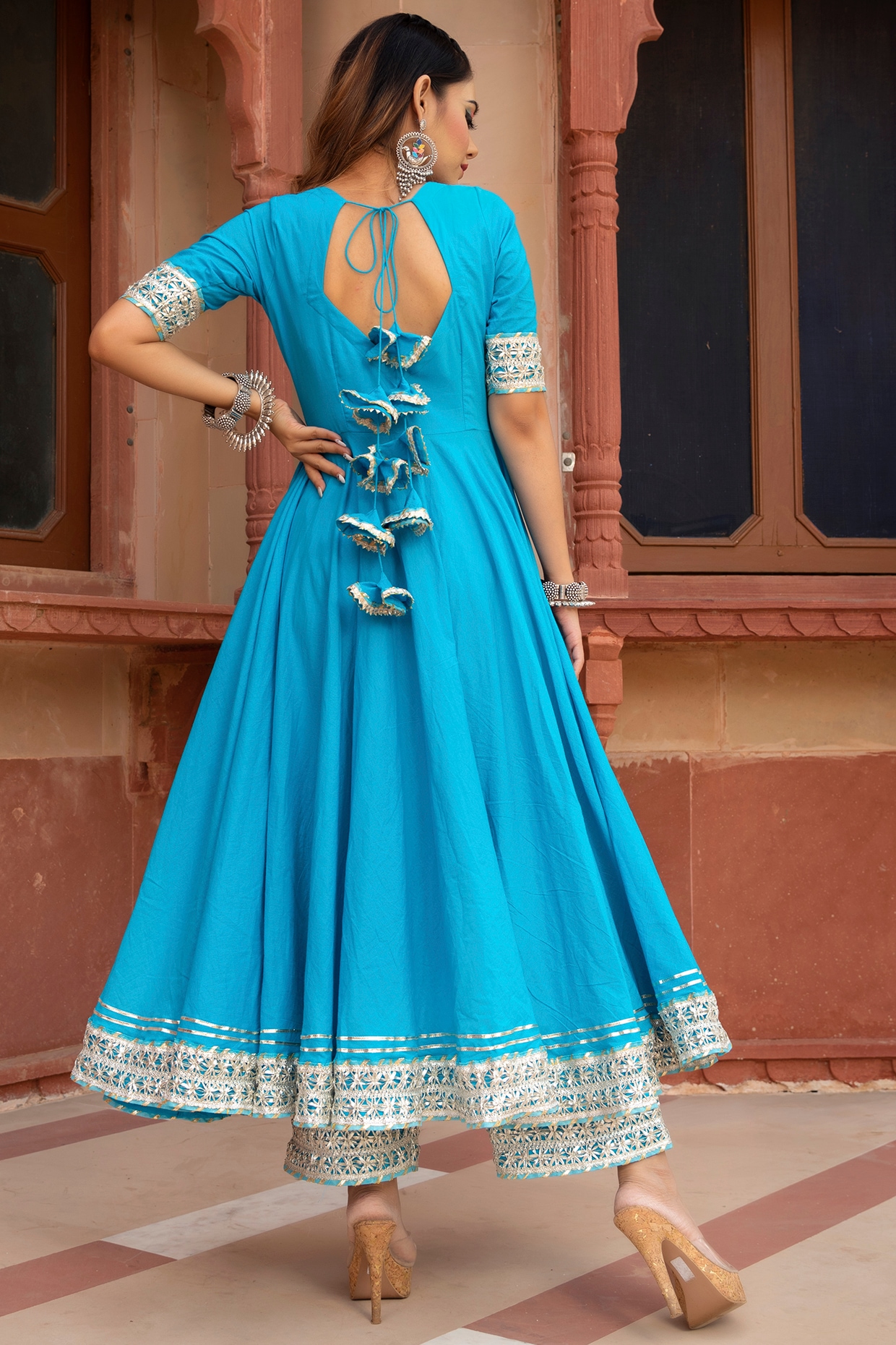 sky blue Archives - Buy Designer Ethnic Wear for Women Online in India -  Idaho Clothing