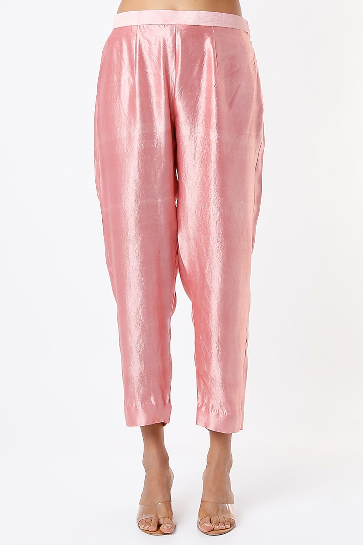 Rose Gold Embroidered Tunic Set by Made in Pinkcity at Pernia's Pop Up Shop