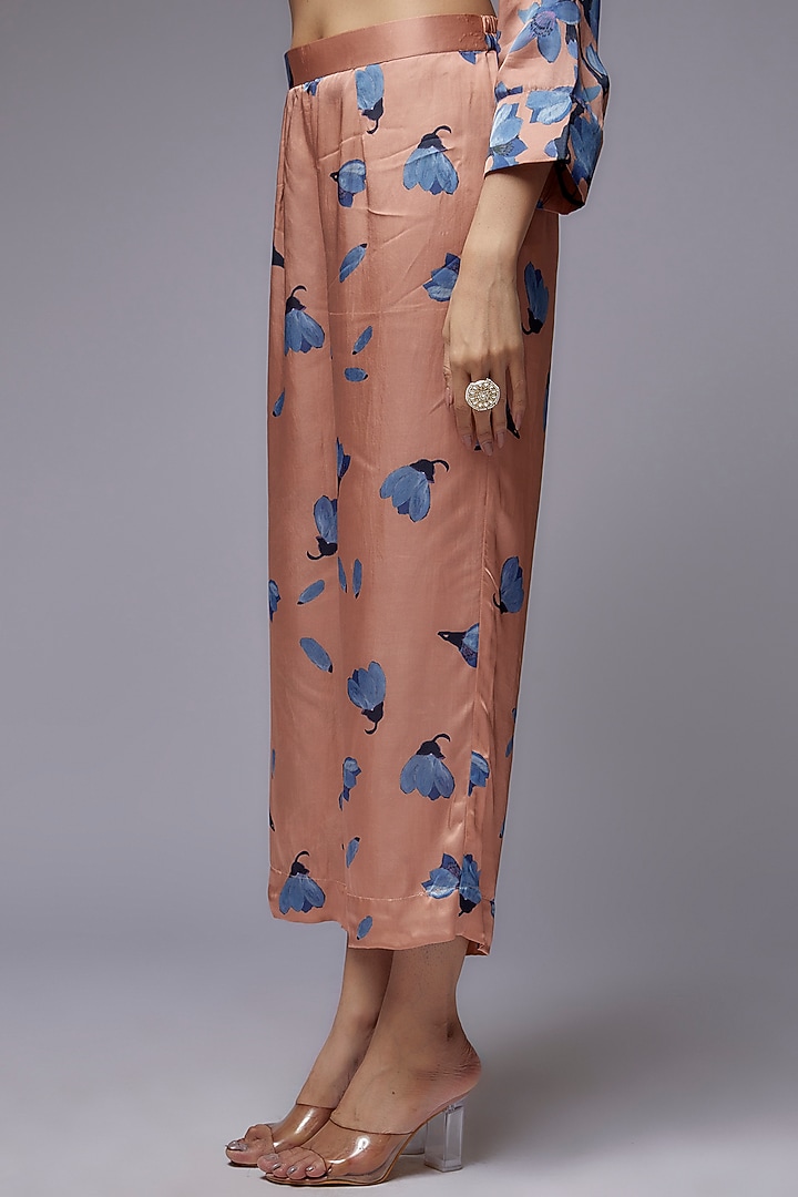 Pecah Modal Satin Printed Tunic Set by Made in Pinkcity at Pernia's Pop Up Shop