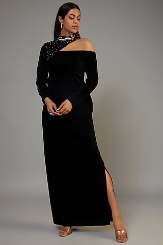 Velvet Gown - Buy Velvet Gown Online Starting at Just ₹308