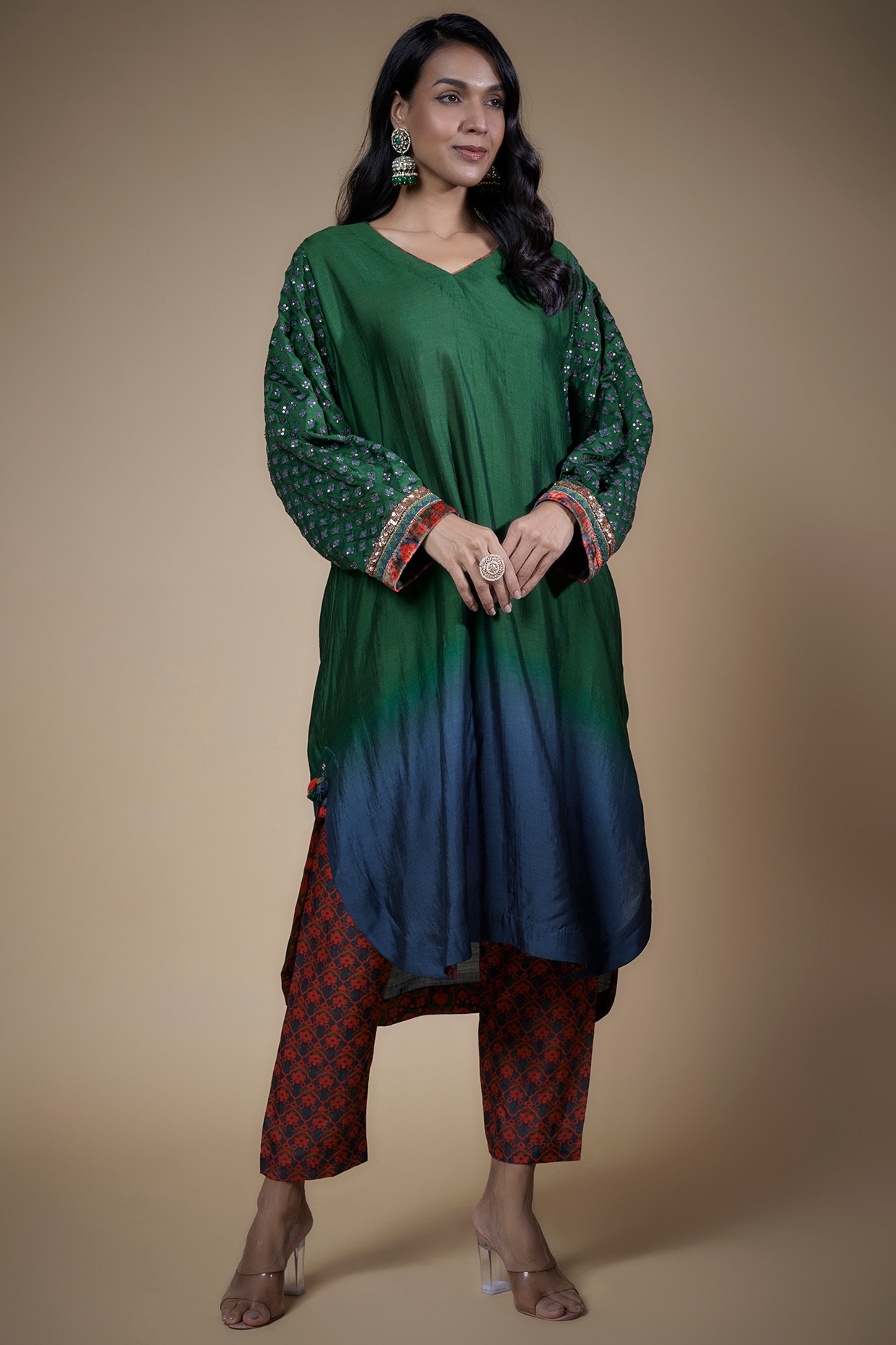 Kurta hot sale for pooja