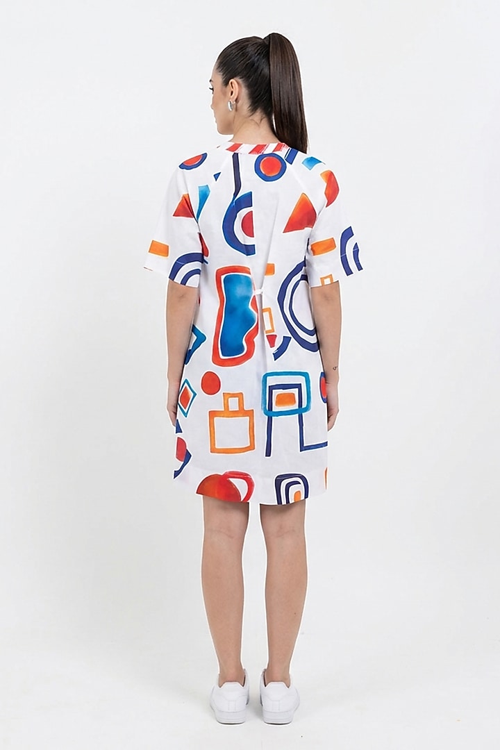 Multi-Colored Cotton Printed Summer Dress by POP SUGAR at Pernia's Pop Up Shop