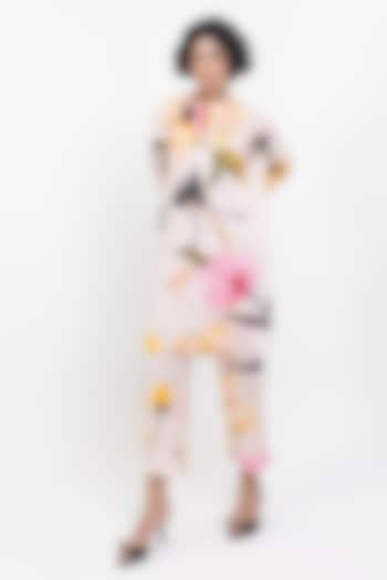 Multi-Colored Cotton Printed Co-Ord Set by POP SUGAR at Pernia's Pop Up Shop