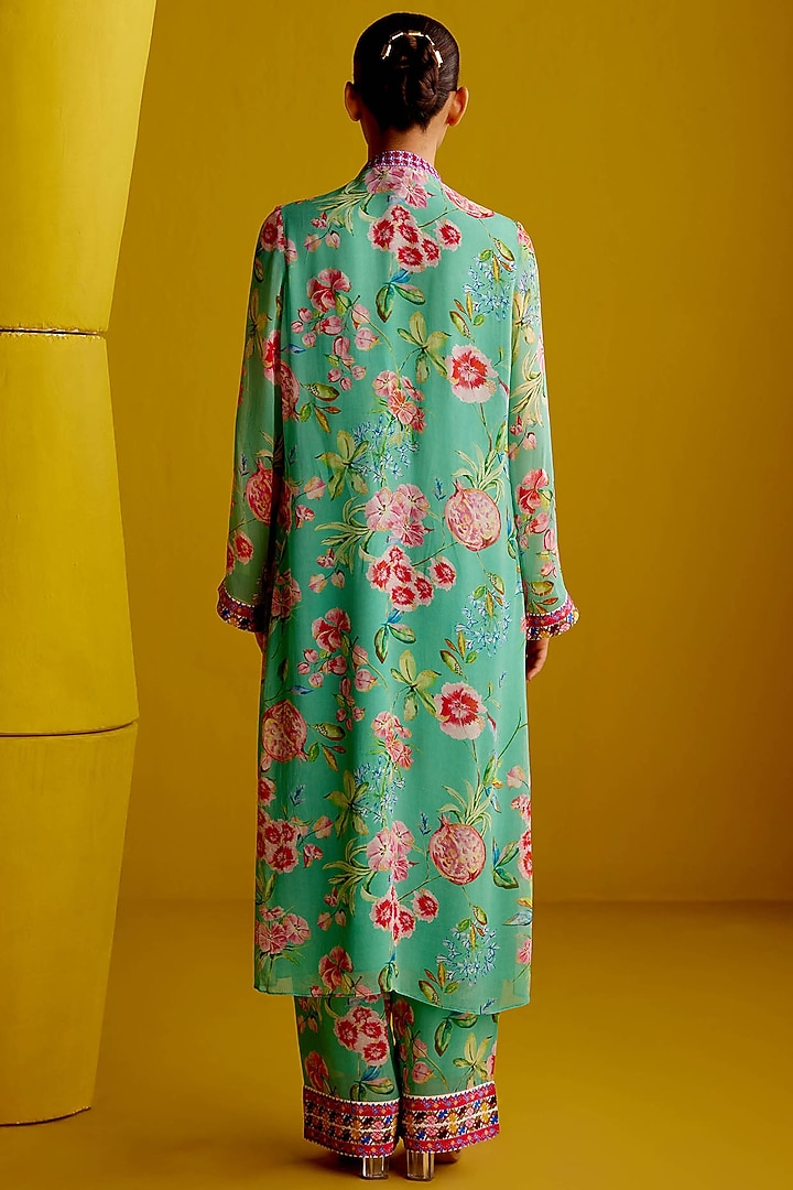 Firoza Crepe Co-Ord Set by Pooja Singhal at Pernia's Pop Up Shop