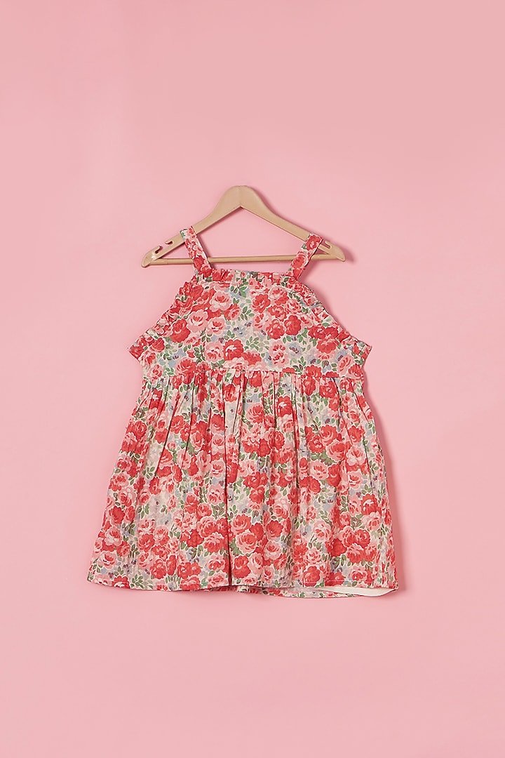 embroidered pinafore dress girls white embroidered pinafore dress main image 0