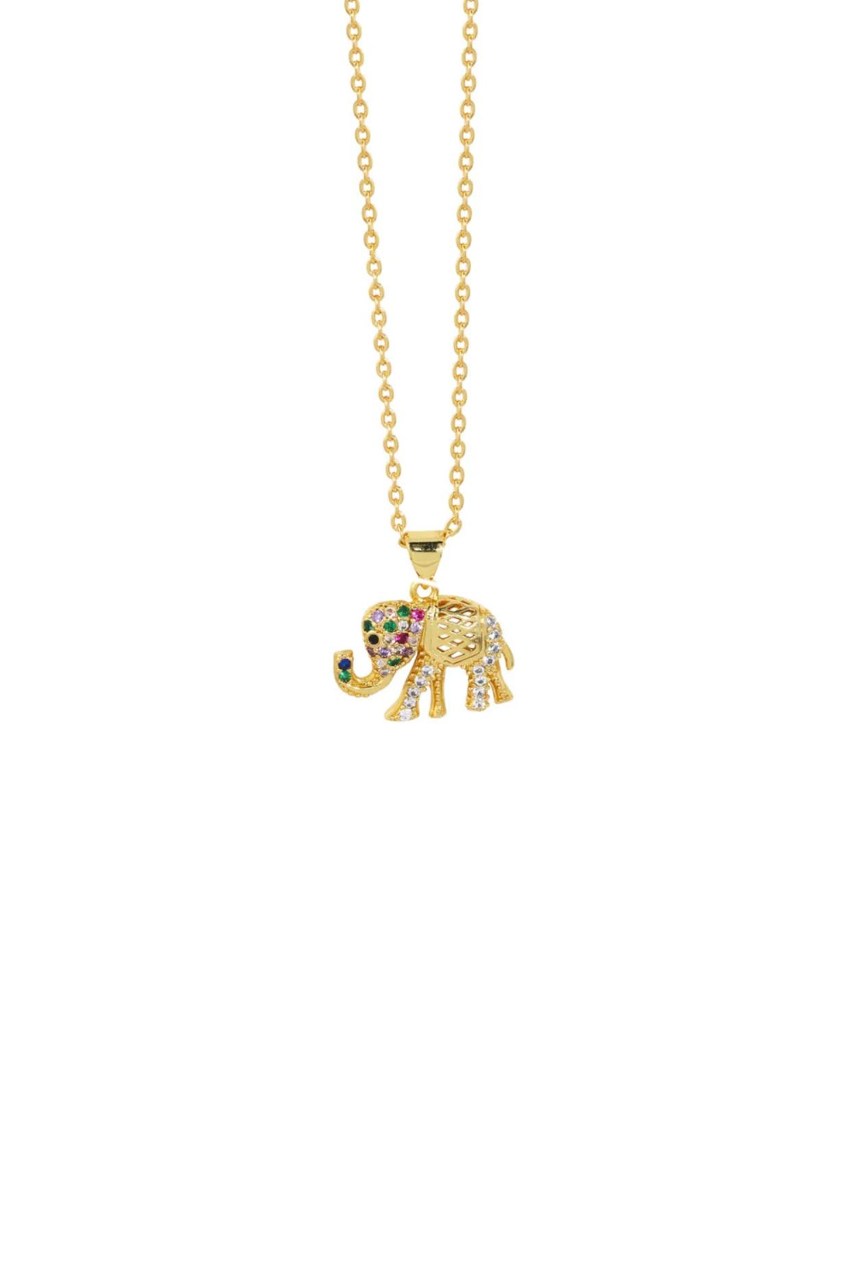 Accessorize elephant necklace shop