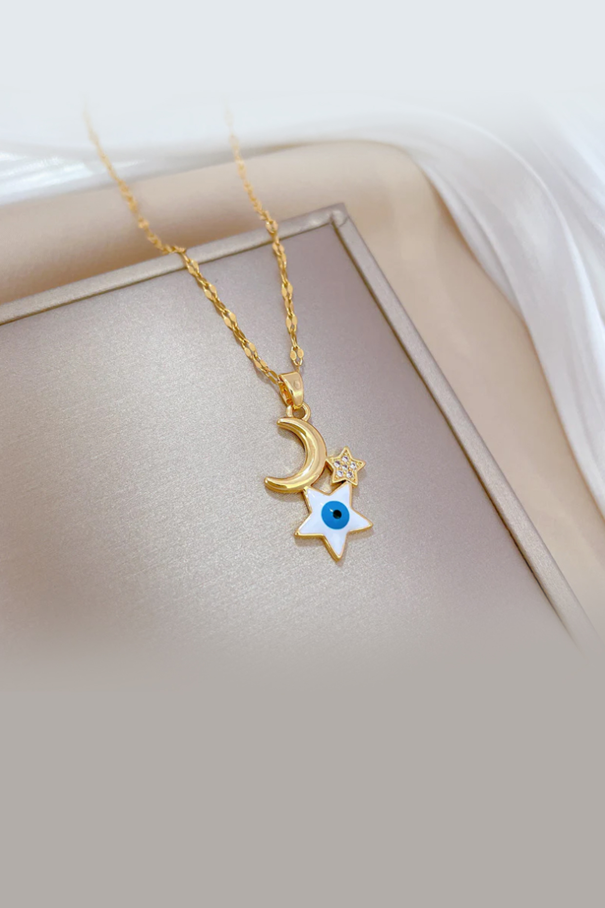 Evil eye necklace accessorize hotsell