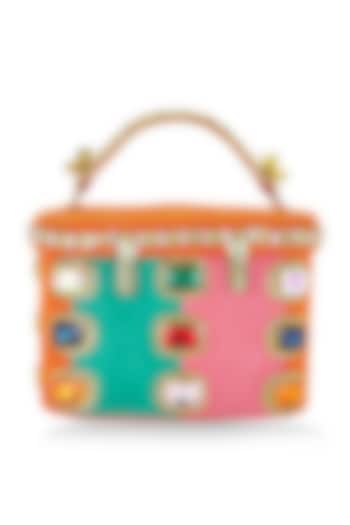 Multi-Color Embellished Binocular Bag by Papa don't preach by Shubhika Accessories
