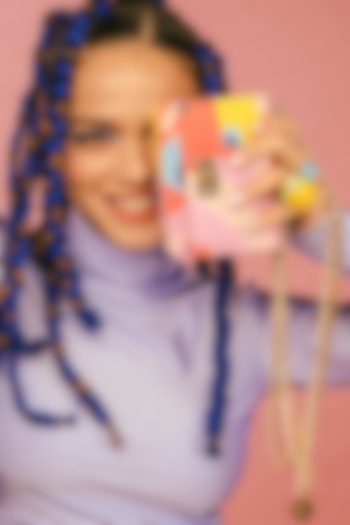 Multi-Colored Mini Crossbody Bag by Papa don't preach by Shubhika Accessories at Pernia's Pop Up Shop