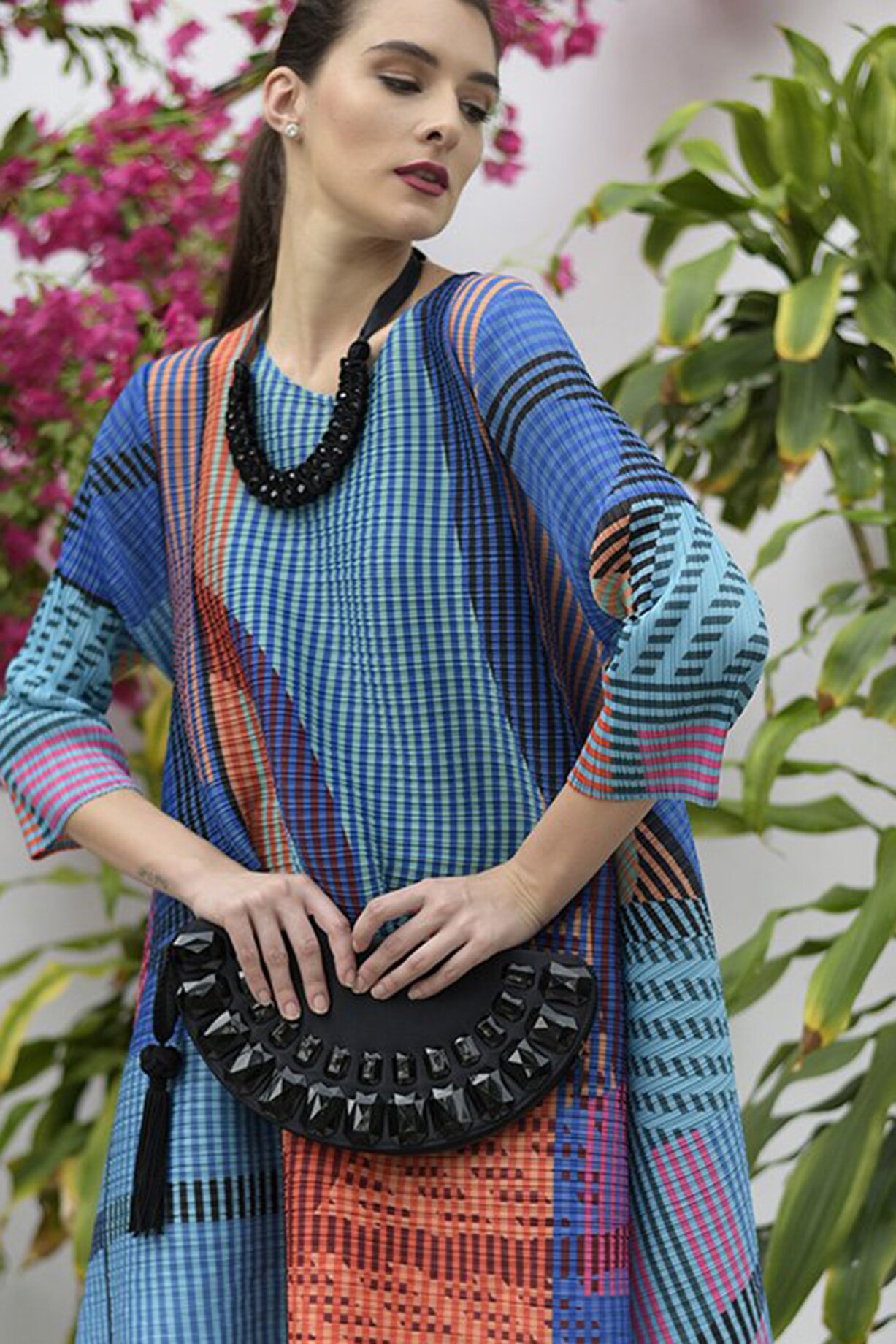 Blue Orchid Tunic Sarung Set main image 1