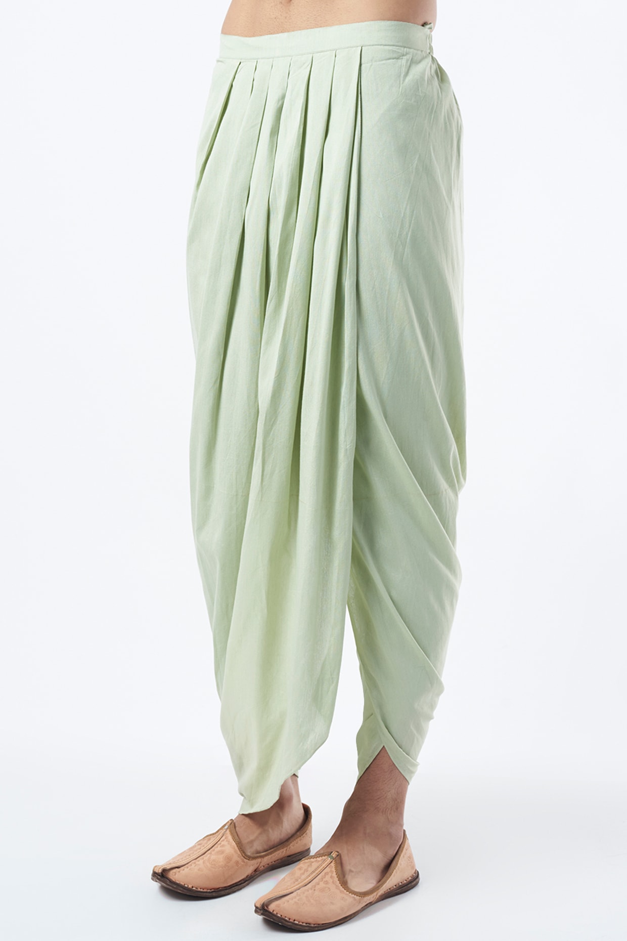 Mint Green Embroidered Dhoti Pant Set Design by Priyanka Jain at Pernias  Pop Up Shop 2023