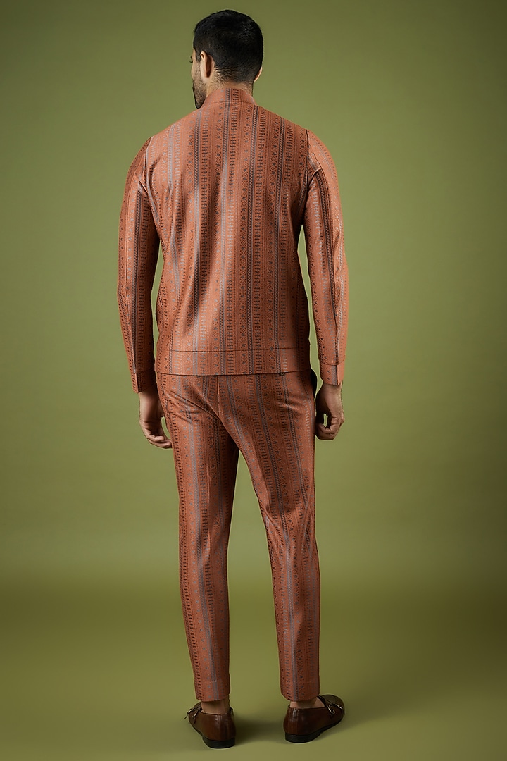 Rust Knit Co-Ord Set by Prima Czar at Pernia's Pop Up Shop