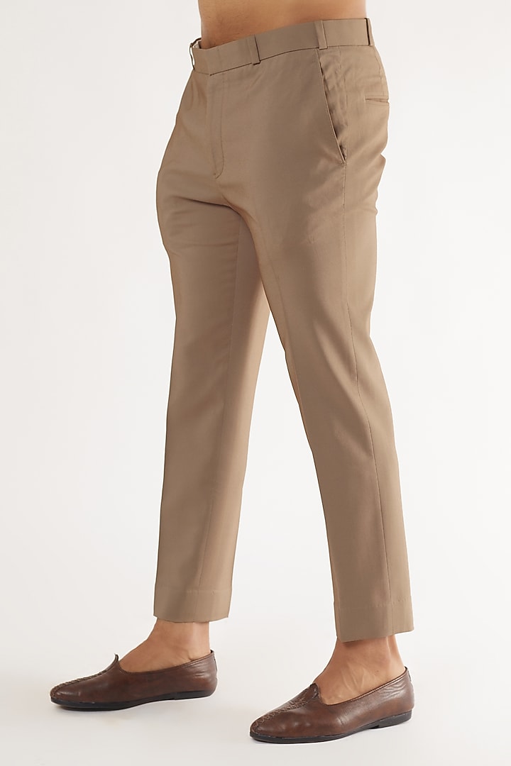 Brown Poly Viscose Co-Ord Set by Prima Czar at Pernia's Pop Up Shop