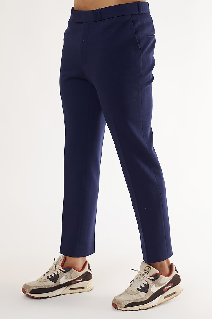 Blue Knit Co-Ord Set by Prima Czar at Pernia's Pop Up Shop