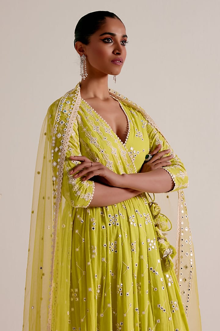 party wear angrakha style dresses Latest Angrakha Style Dresses Designs Frocks Kurtas 2022-2023