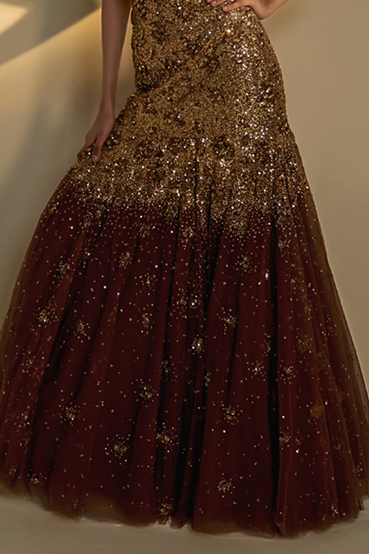 golden sun dress Gaia Gown Golden Sun Sz S – Dress Rental NZ main image 0