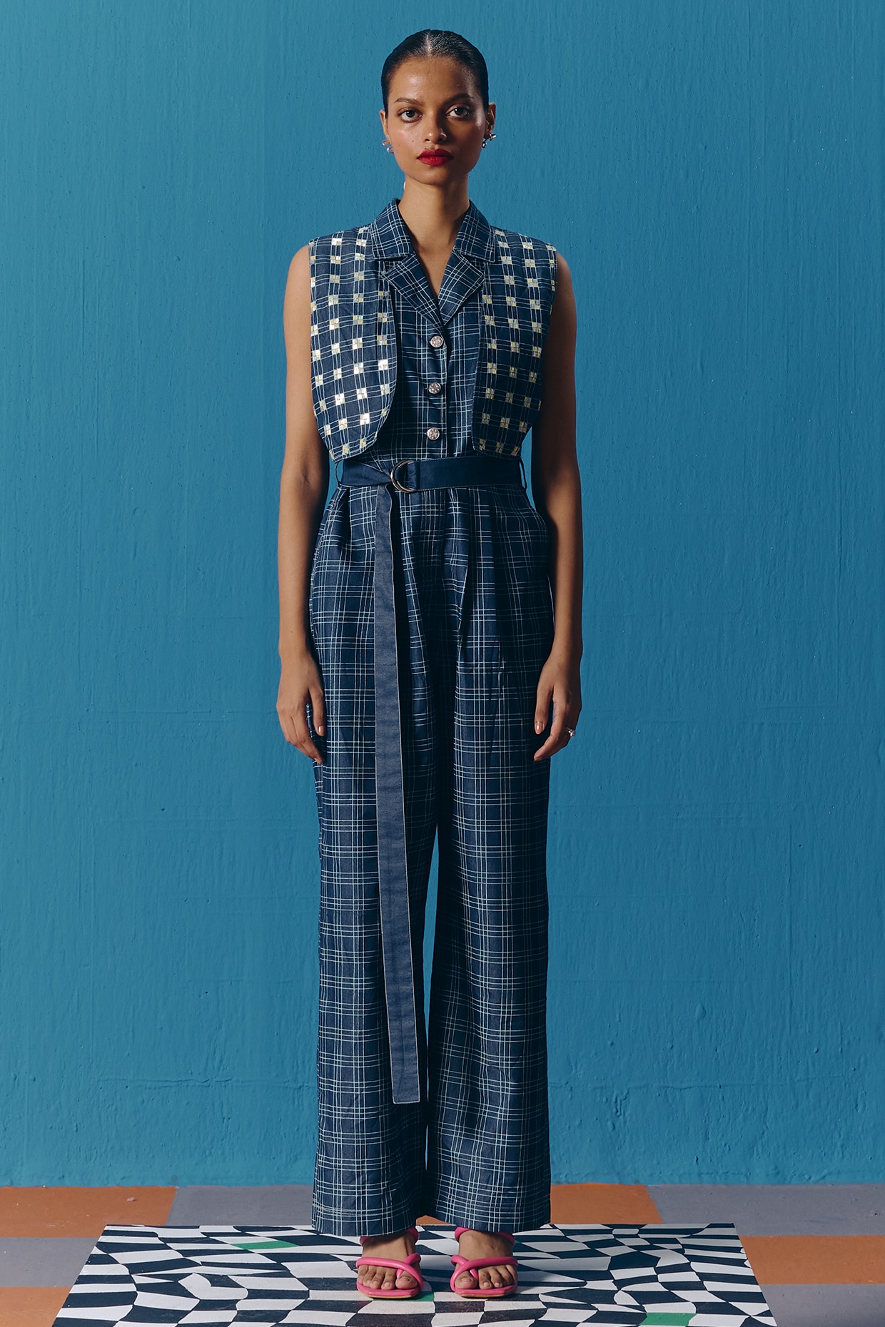 Buy Denim Dungaree Jumpsuit for Women Online from India s Luxury Designers 2024