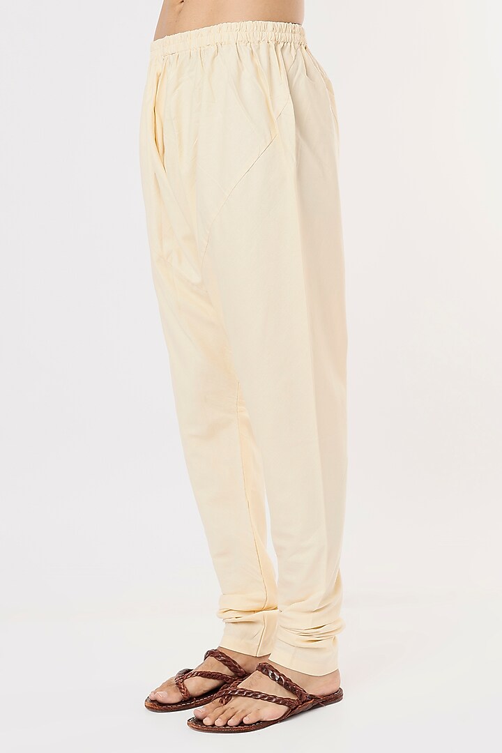 Grey Khadi Cotton Cord Embroidered Kurta Set by PRIYANKA HARALALKA at Pernia's Pop Up Shop