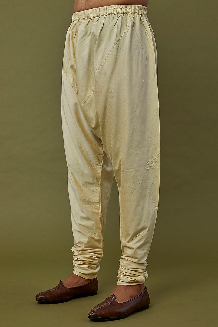 Light Beige Embroidered Bundi Jacket With Kurta Set by PRIYANKA HARALALKA at Pernia's Pop Up Shop
