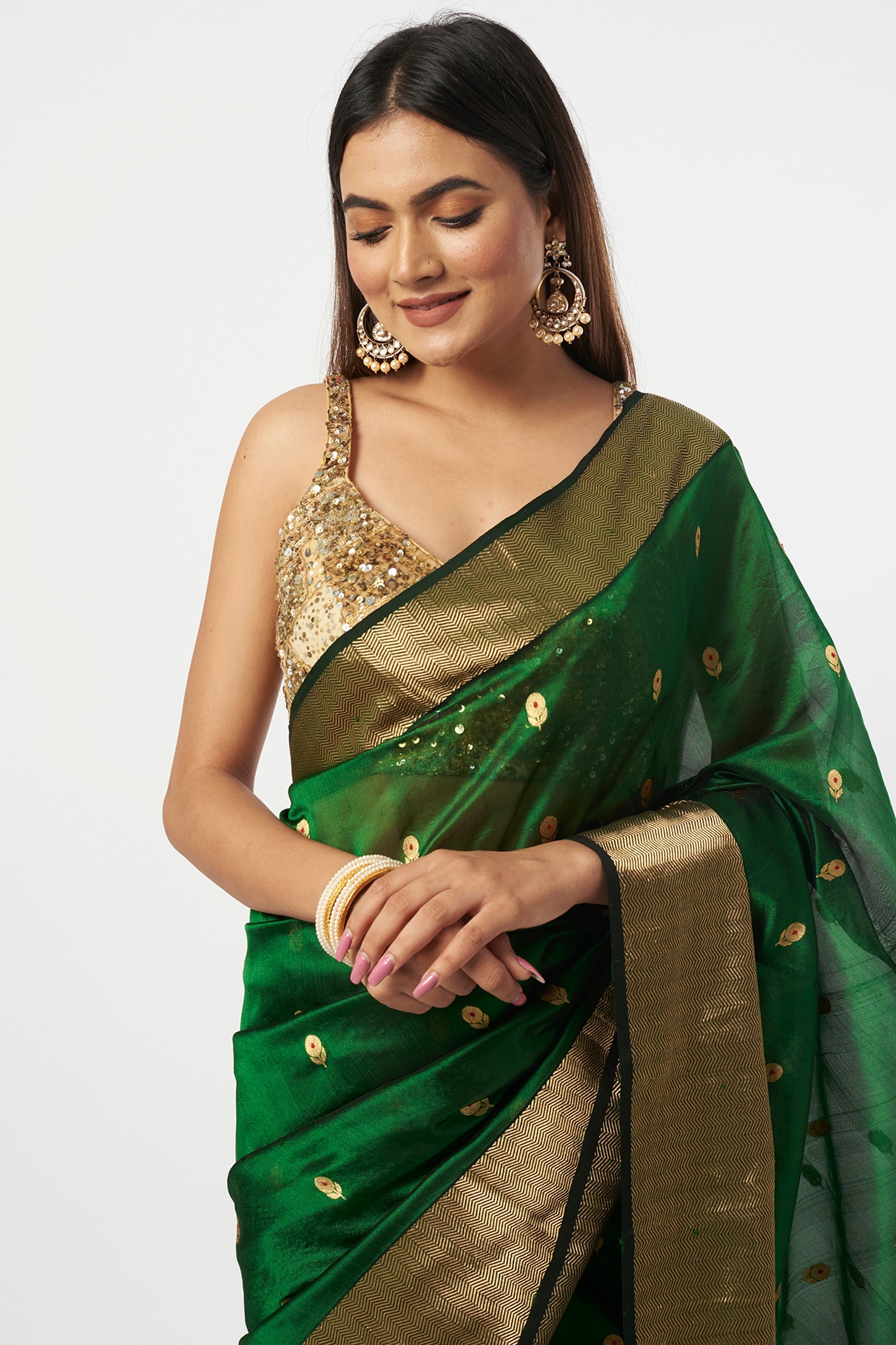 Shop Chanderi Sarees at The Chennai Shopping Mall | The Chennai Shopping  Mall