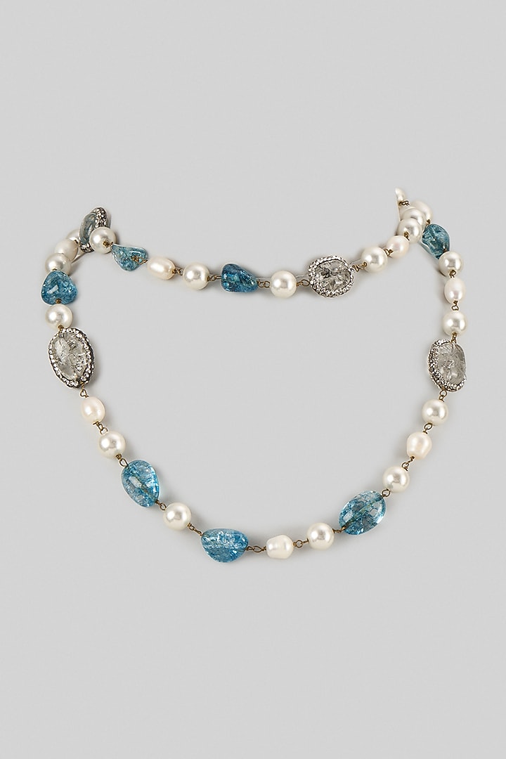 Multi-Colored Beaded Necklace by Preeti Mohan at Pernia's Pop Up Shop