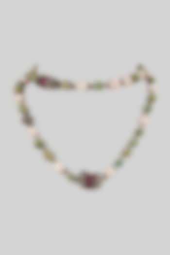 Multi-Colored Beaded Necklace by Preeti Mohan at Pernia's Pop Up Shop