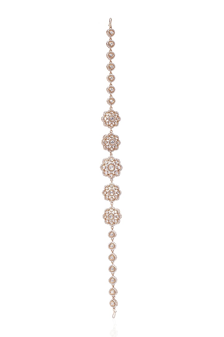 Antique Gold Plated Sheesh Patti by Preeti Mohan at Pernia's Pop Up Shop