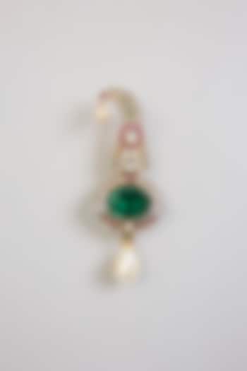 Green Mixed Metal Kalangi by Preeti Mohan Men at Pernia's Pop Up Shop