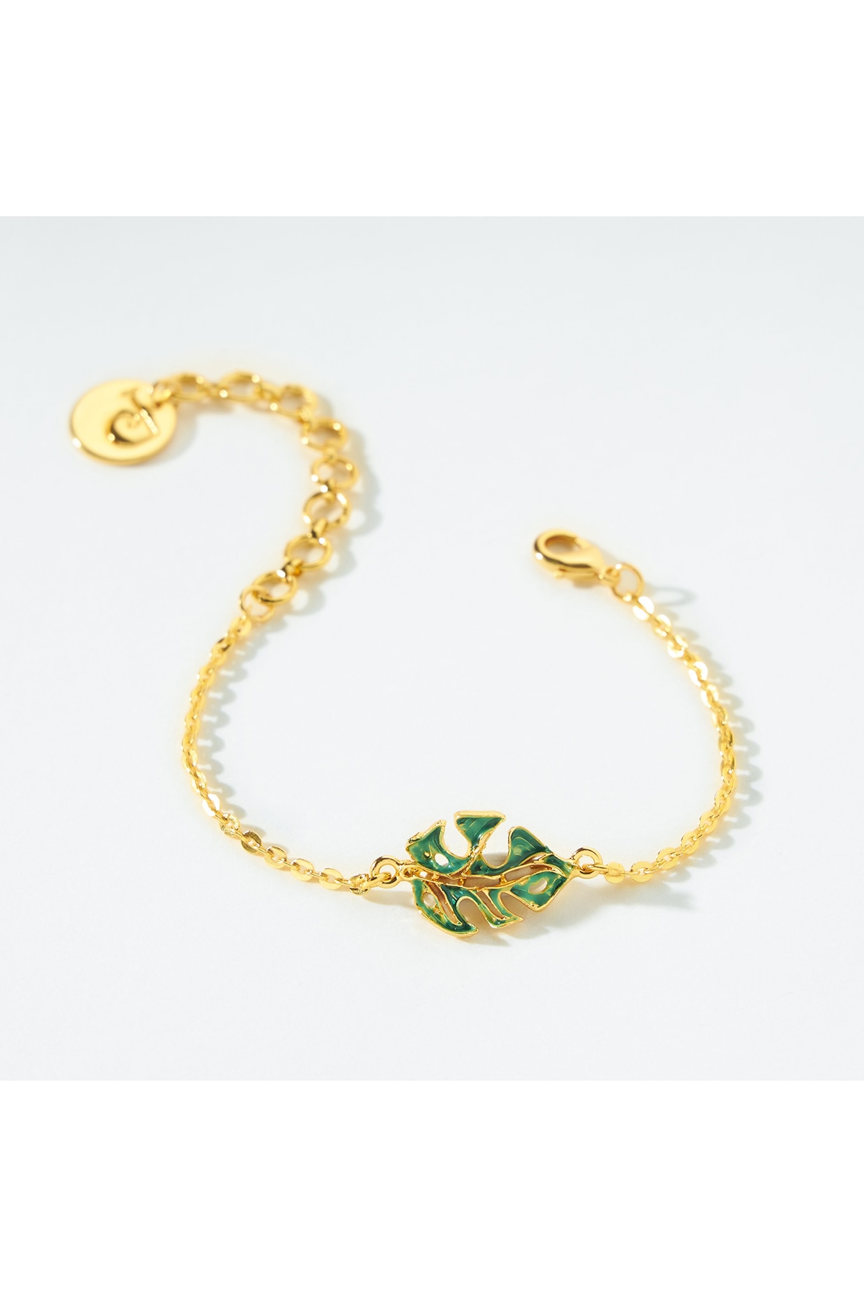 Gold Finish Enameled Bracelet Design by Prerto at Pernia's Pop Up Shop 2024