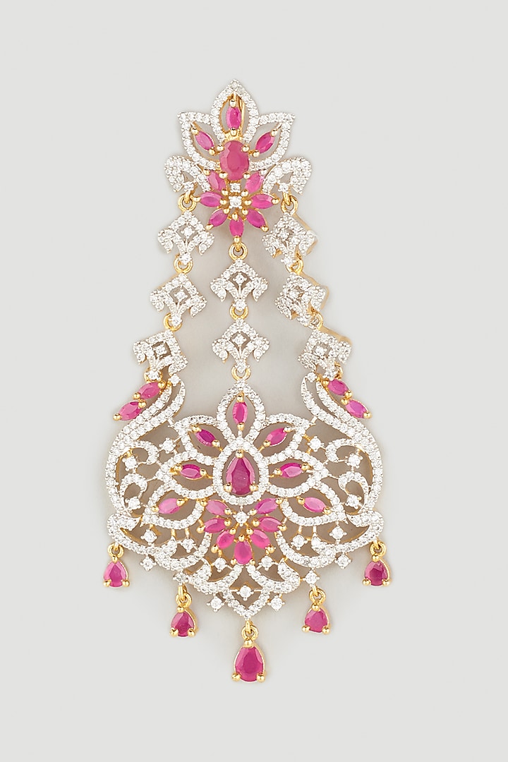Gold Plated Zircon Pasa by Parure