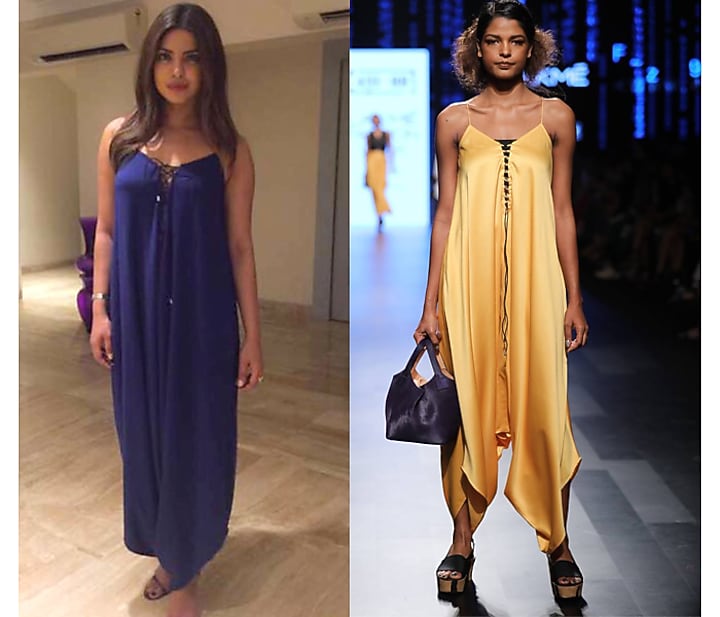 Yellow harem jumpsuit available only at Pernia's Pop Up Shop