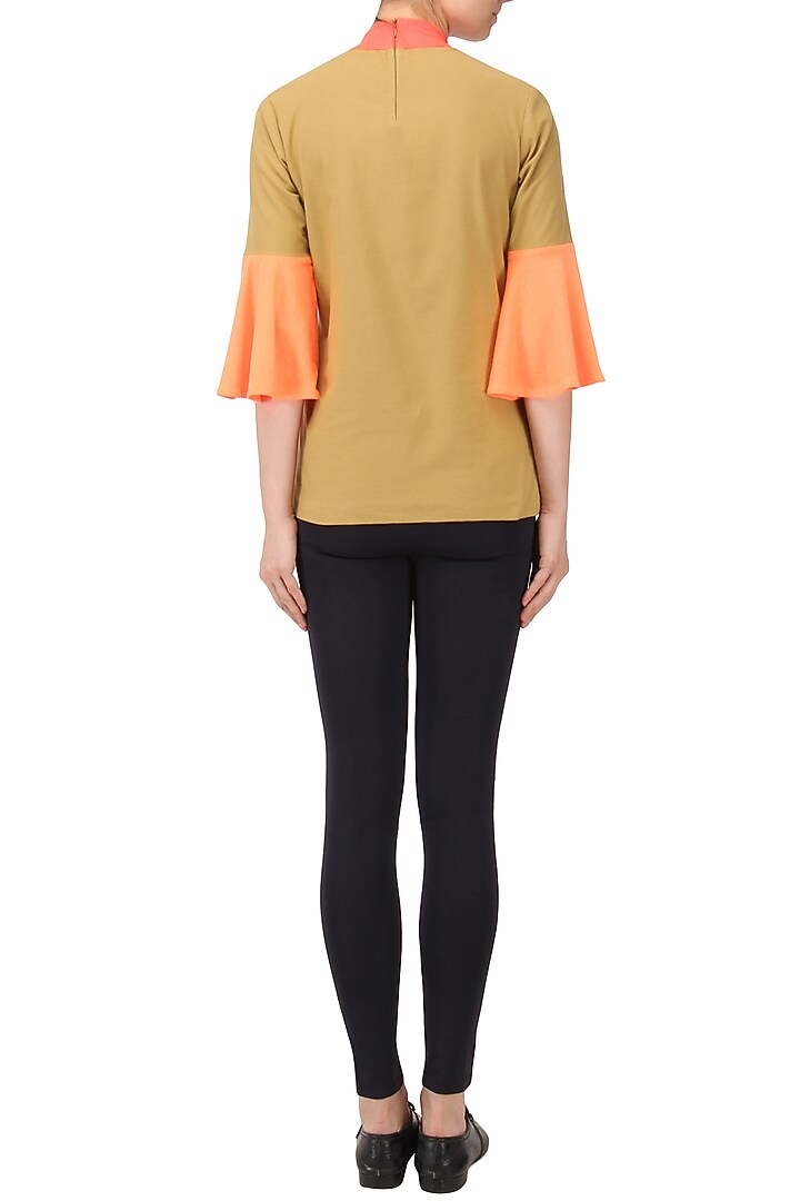 Grey applique work top available only at Pernia's Pop Up Shop.