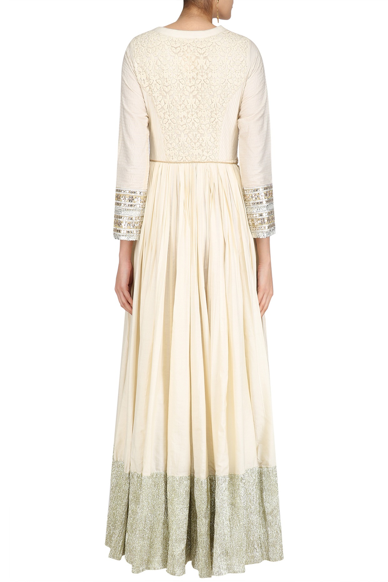 gota patti anarkali suit