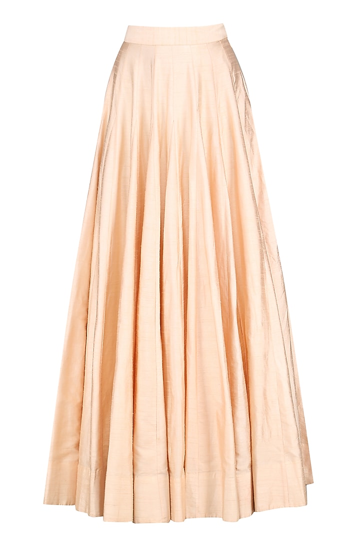 Peach pink jacket with skirt and dupatta available only at Pernia's Pop Up Shop.