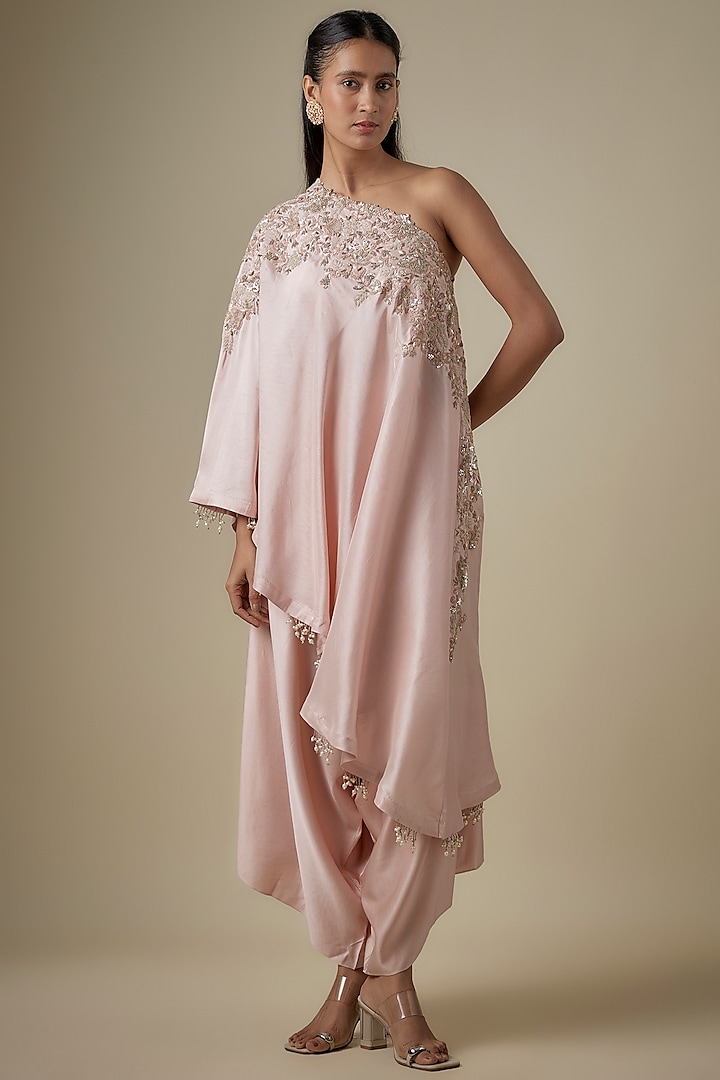 Flamingo Cotton Satin Pant Set by Prisho at Pernia's Pop Up Shop