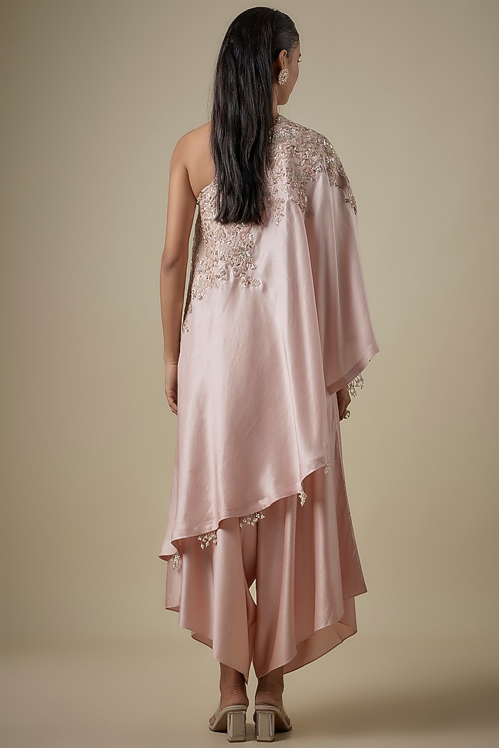 Flamingo Cotton Satin Pant Set by Prisho at Pernia's Pop Up Shop