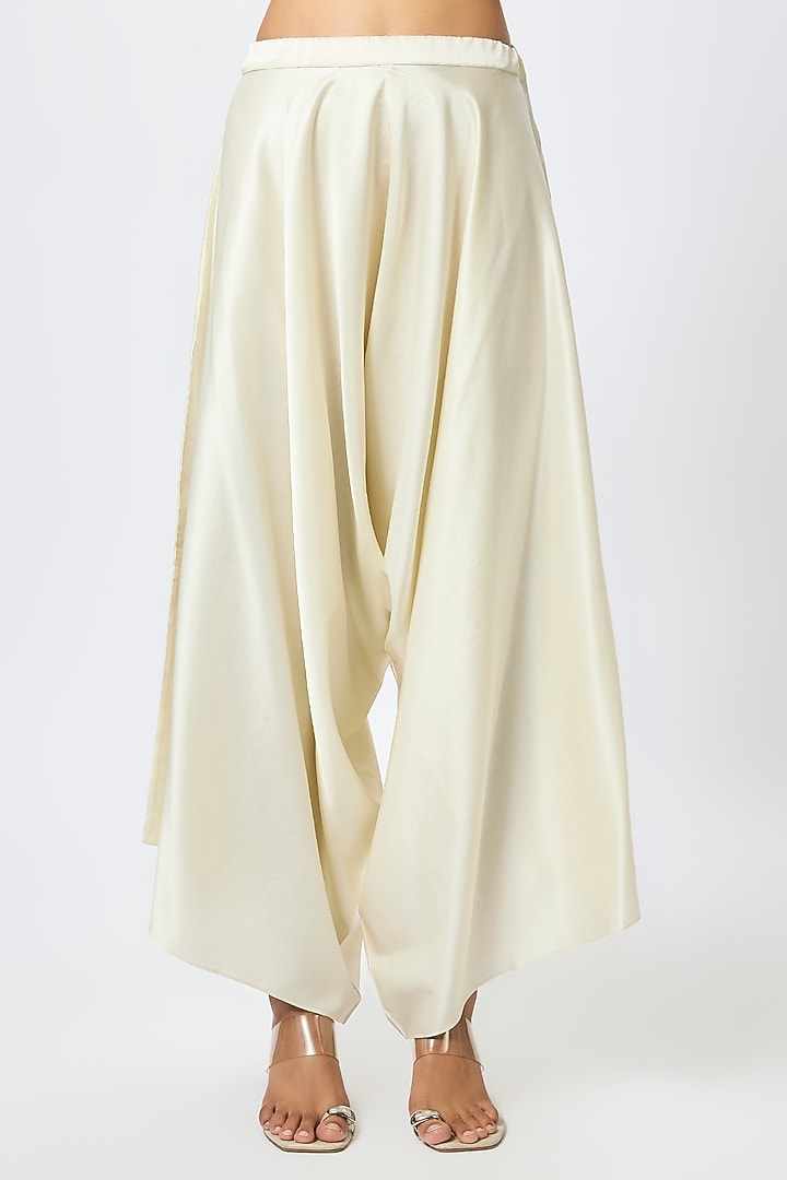 Pink Silk Resham & Maal Work Kaftan Set by Prisho at Pernia's Pop Up Shop