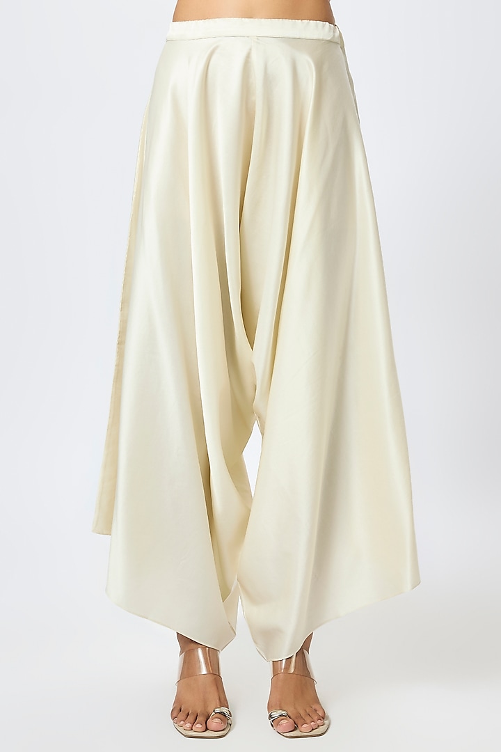 Pink Silk Resham & Maal Work Kaftan Set by Prisho at Pernia's Pop Up Shop